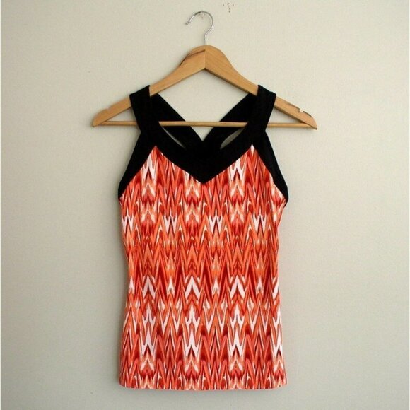 Lucy Activewear Womens Ikat Athletic Tank Top - Picture 1 of 8